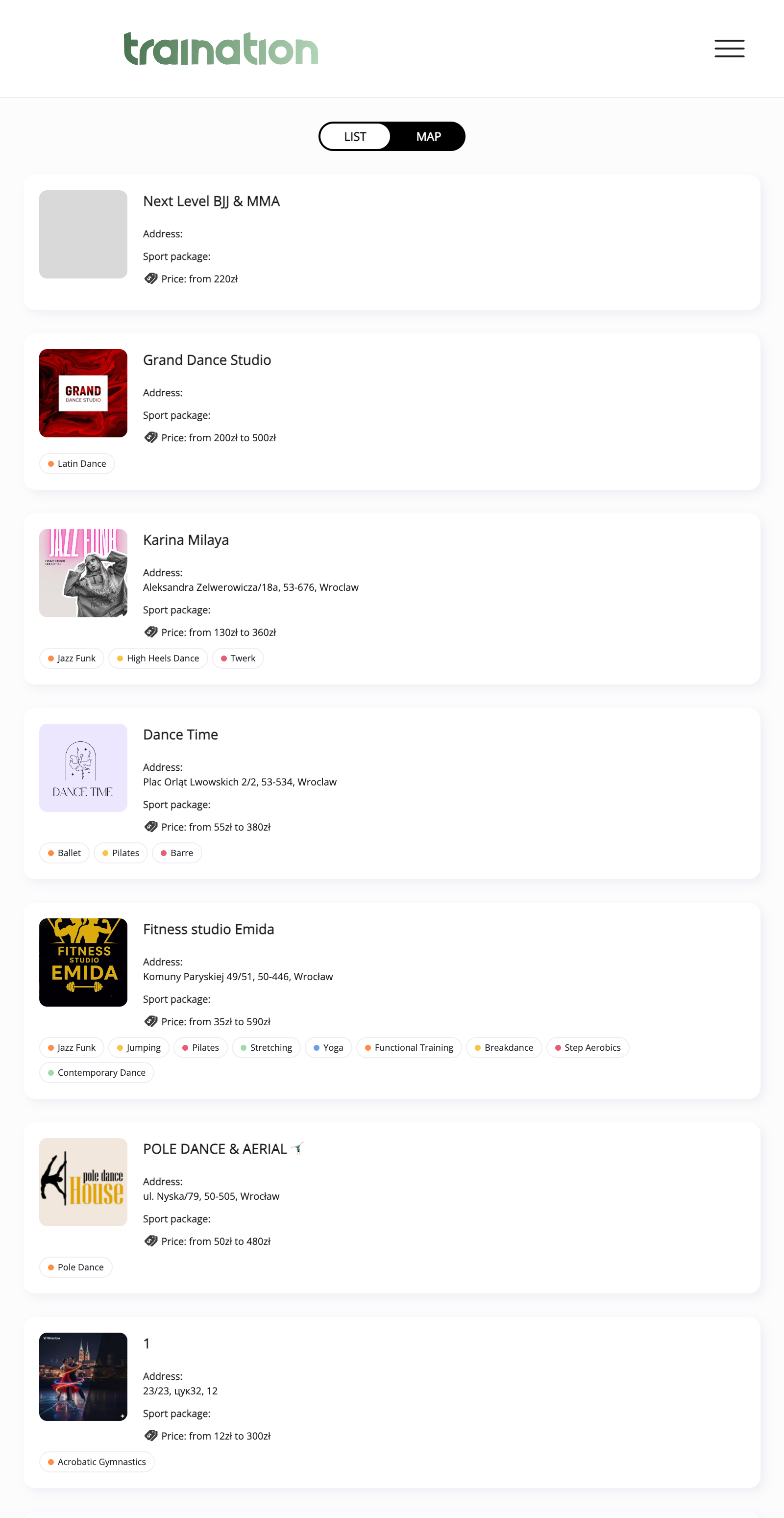 Train Nation website